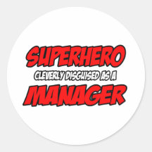 Superheld-… Manager Sticker