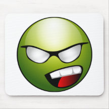 Superheld-smiley Mauspad