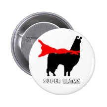 Superlama-Knopf Anstecknadelbutton