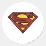 Supermann 67 runde sticker