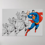 Supermann-Comic-Platten Posterdrucke