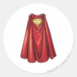 Supermann - das Kap Runder Aufkleber