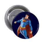 Supermann, der unten schaut button