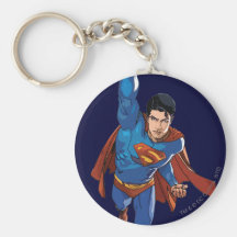Supermann, der vorwärts fliegt schlüsselband
