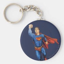 Supermann-Fliegen verlassen Schlüsselbänder