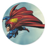Supermann flys mit Kap aufkleber