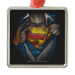 Supermann-Kasten-Skizze 2 ornaments