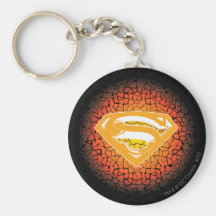 Supermann-Knistern-Logo Schlüsselband