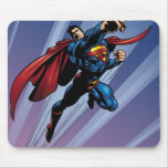 Supermann mit hellen Streifen mauspads