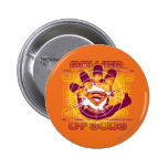 Supermann-Power des guten Anstecknadelbuttons