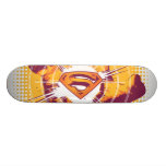 Supermann-Power des guten Skateboarddeck