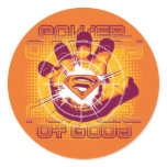 Supermann-Power des guten aufkleber