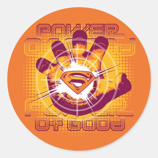 Supermann-Power des guten Sticker