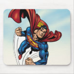 Supermann schnell durch die Luft mauspads