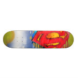Supermann städtisches Spraypaint Individuelles Skateboard