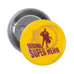Supermann-ursprünglicher Superheld buttons