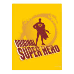 Supermann-ursprünglicher Superheld poster