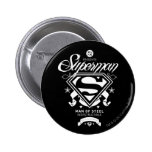 Supermann-Wappen Anstecknadelbuttons