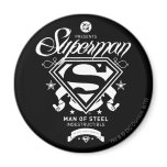 Supermann-Wappen magnete