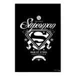 Supermann-Wappen poster