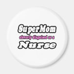 SuperMom-… Krankenschwester Magnete