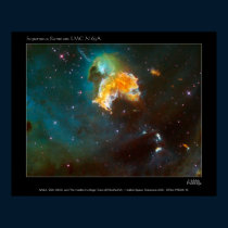 SupernovaRemnant-LMC-N63A-2005-15 poster