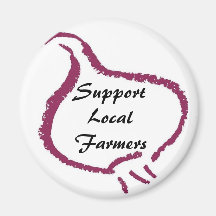 SupportLocalFarmers Magnete