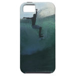 Surfende grüne Welle Java iPhone 5 Hülle