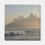 "Surfer bei Arpoador, Rio de Janeiro" Magnet Magnete
