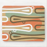 Surfer-König - Retro modernes Mousepad