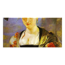 Susanna Fourment, durch Rubens Peter Paul Fotokarte