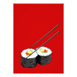 Sushiabendessen-Party Einladung