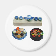 SushiTeaCakes041209 Kühlschrankmagnete