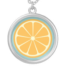 Süße fruchtige orange Halskette