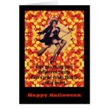 Süße Halloween-Leckerei Karten