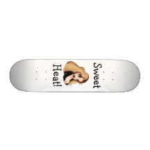 Süße Hitze! - Designer 7 3/8" Plattform-Skateboard Personalisiertes Skateboarddeck