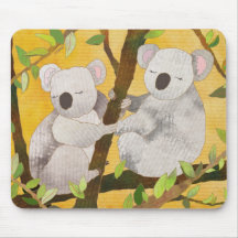 Süße Koala-Bären Mousepads