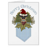 Süße Mops-Weihnachtsfeiertags-Karten, T-Shirts, Ge karten