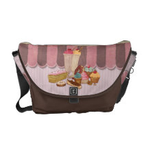 Süßer LeckereienPatisserie Kurier Taschen