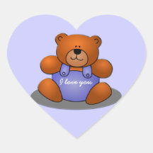 süßer Teddybär Sticker