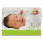 Geburtskarte Junge