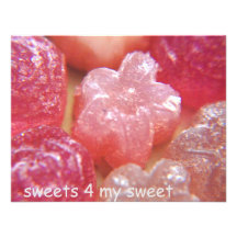Süßigkeiten 4 mein Bonbon Einladungskarte