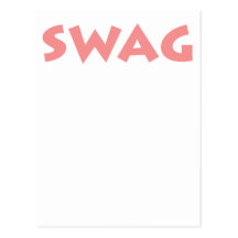 Swag! Postkarte
