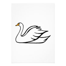 Swinkee Schwan Individuelle Ankündigung