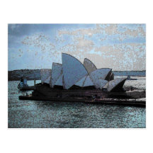 Sydney-Opernhaus Postkarte