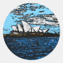 Sydney-Opernhaus Sticker