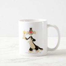 Sylvester mit Tweety Teetassen