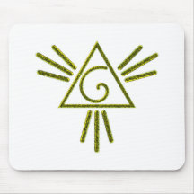 Symbol Dreieck Spirale triangle spiral Mauspads