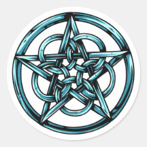 Symbol Magie magic Runder Aufkleber