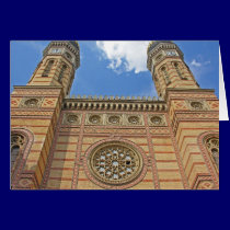 Synagoge, Budapest, Ungarn karten